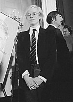 Andy Warhol v roku 1977 